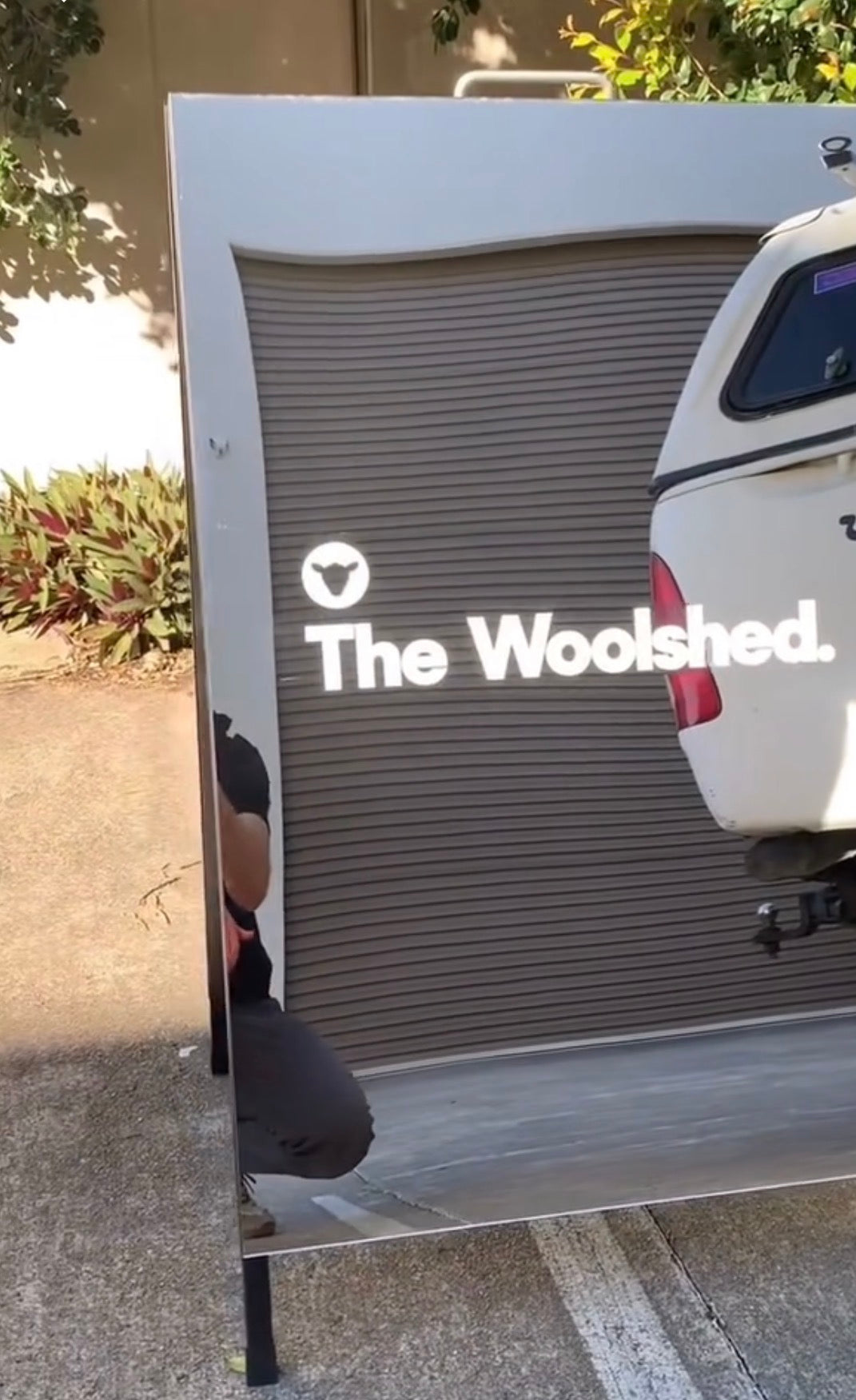 Mirror A-Frame Sign - 600 x 900