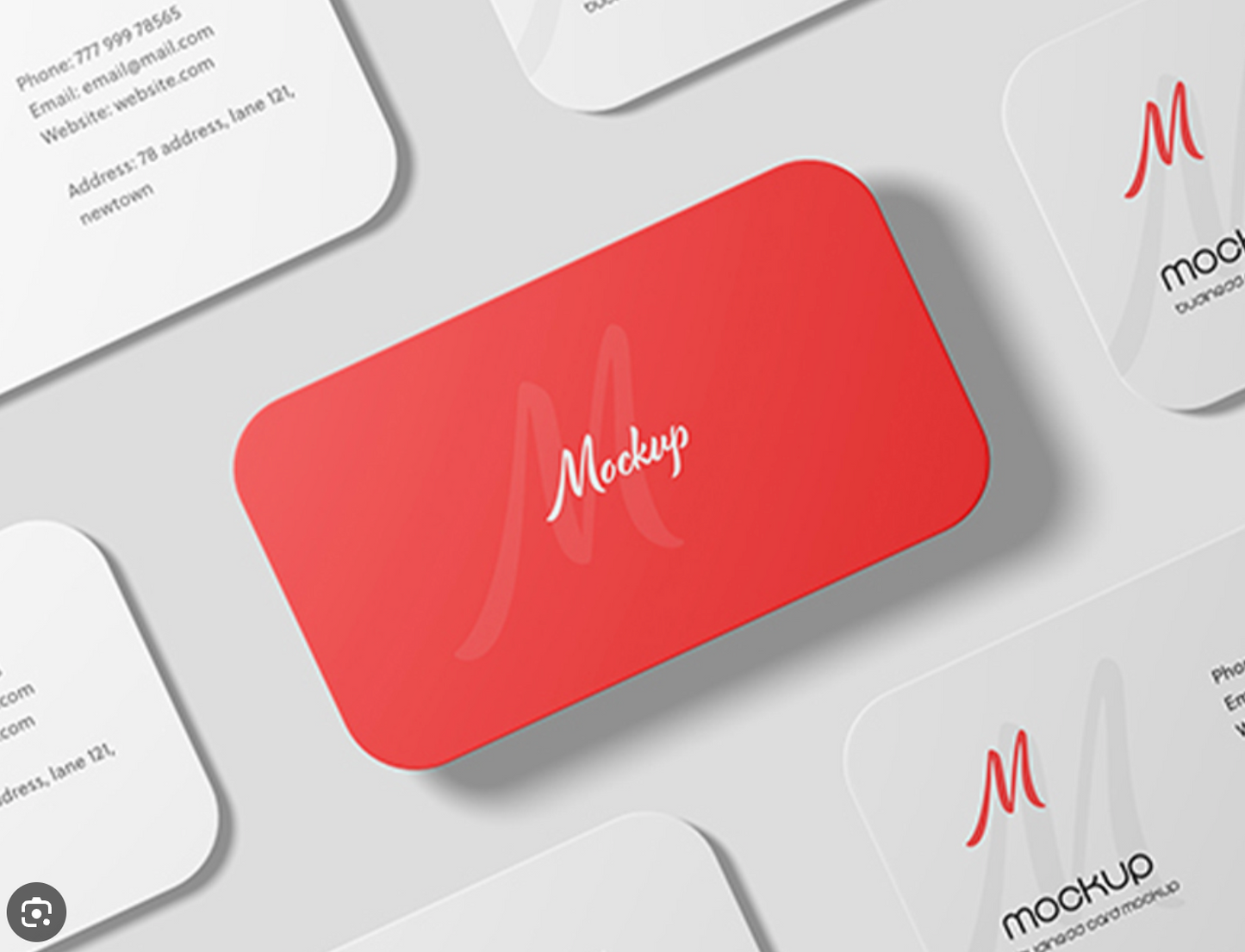 Business Cards rounded corners