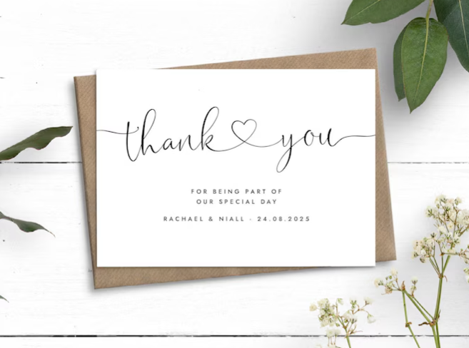 Flat Note Cards 11 mm x 14 mm