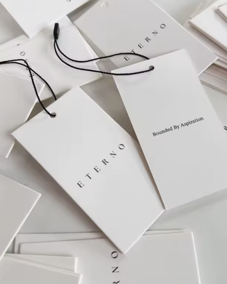 Swing Tags for product and clothing
