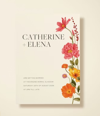 Wedding Invitations .