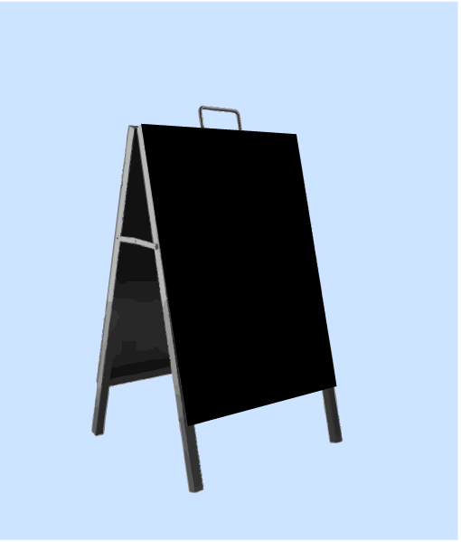 Metal Double-sided A-Frame