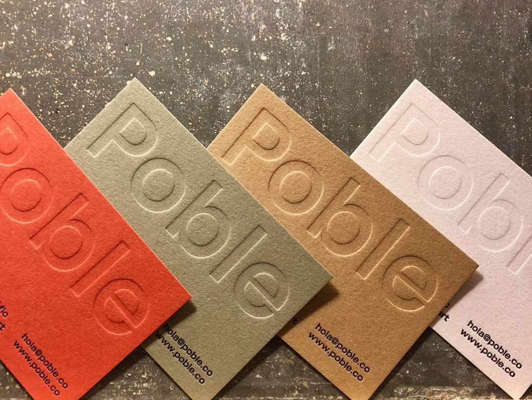 Business Cards Letterpress