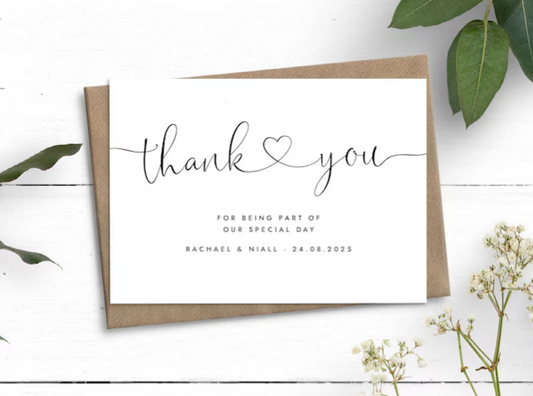 Flat Note Cards 11 mm x 14 mm