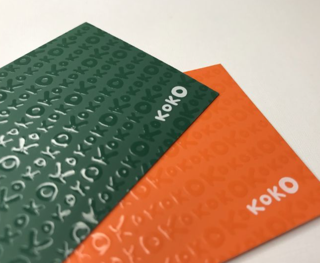 Business Cards Raised Gloss