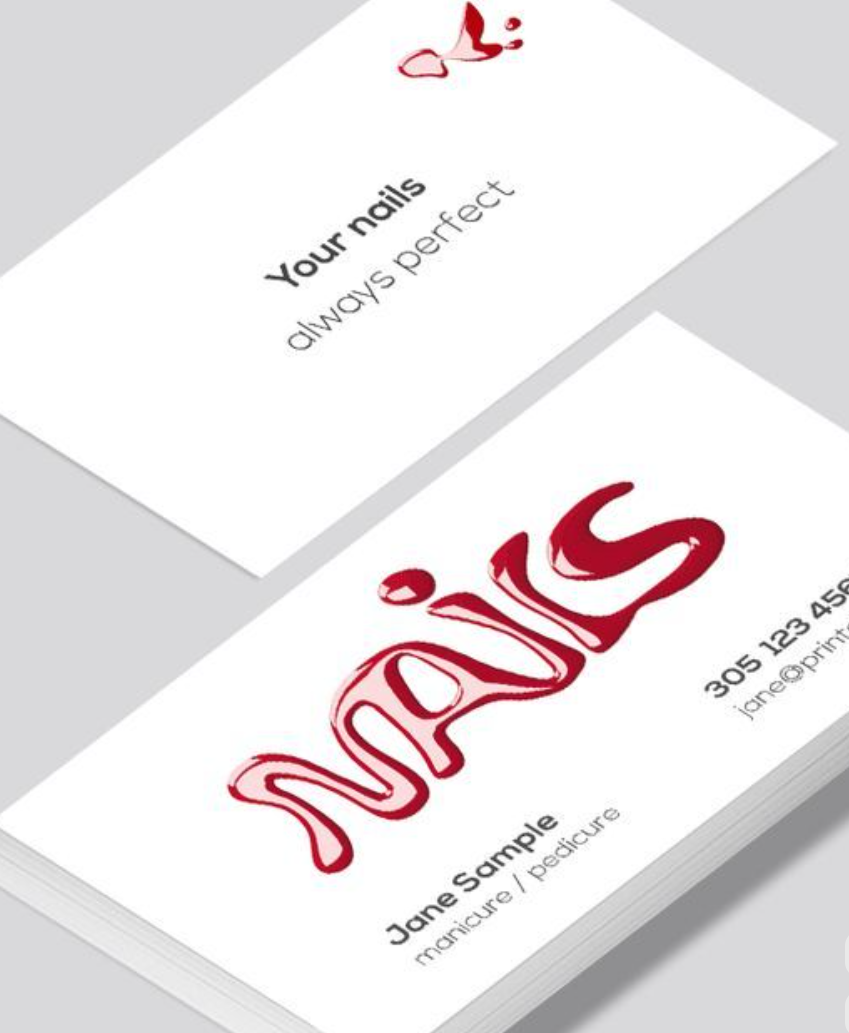 Business Cards Raised Gloss