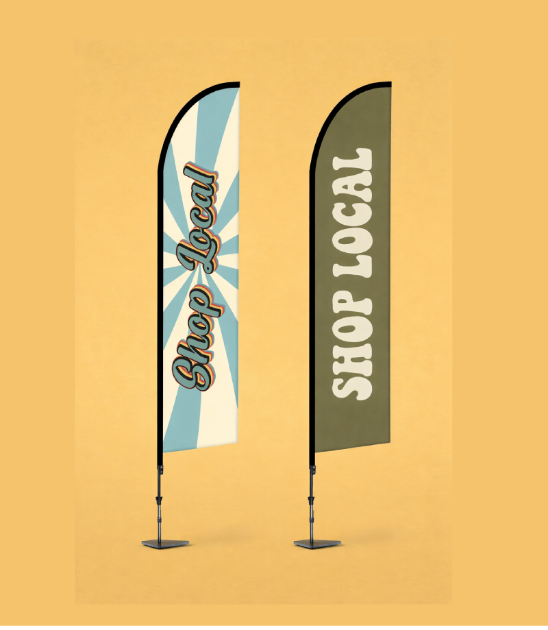 Flag printing Sunshine Coast by SYKESPRINT