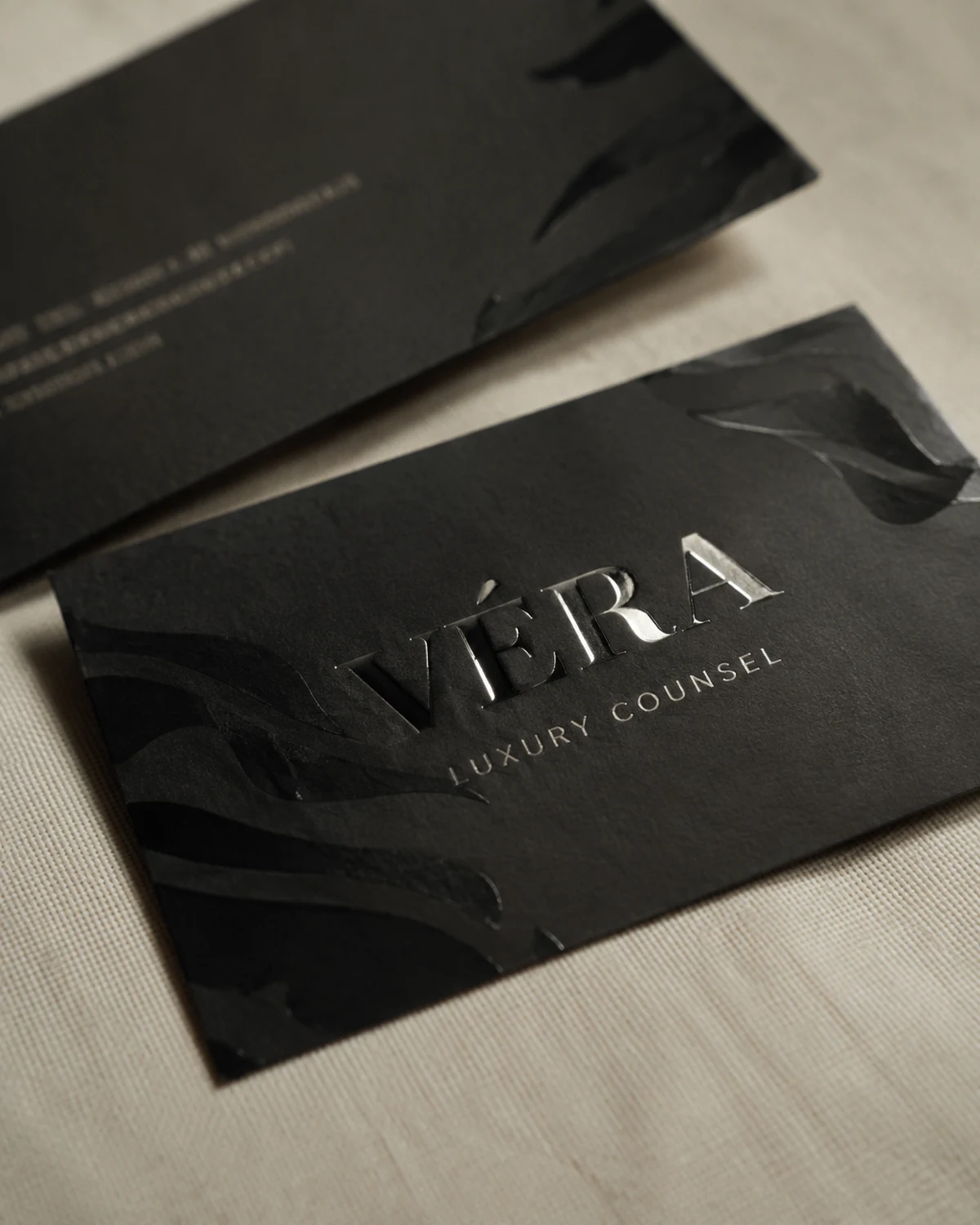 Business Cards Raised Gloss